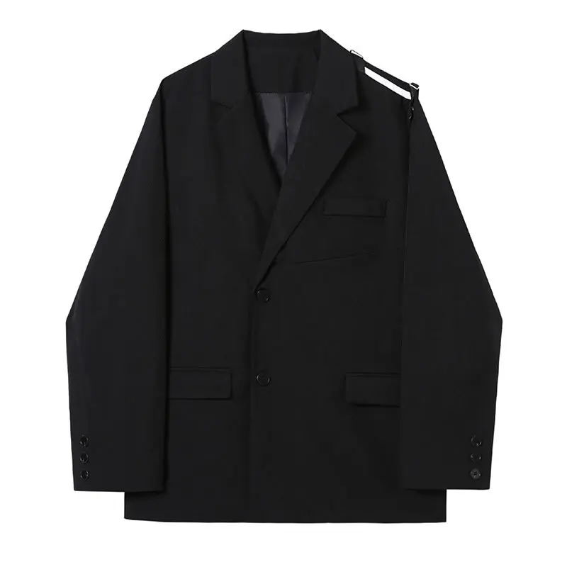 

Patchwork Striped Single Breasted Blazer Women 2020 Winter Casual Fashion New Style Temperament All Match Blazer C531