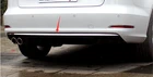 Автомобильные товары, подходят для Audi A3 8V 2012-2019 седан, аксессуары, задний бампер, противоскользящее дно, декоративная крышка, полоса, 1 шт., внешние части