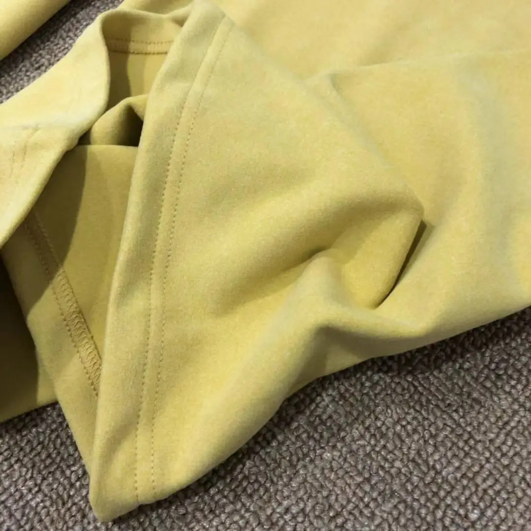 

Women's Autumn and Winter Warm Suede All-match Half High Collar Bottoming T-shirt Comfortable