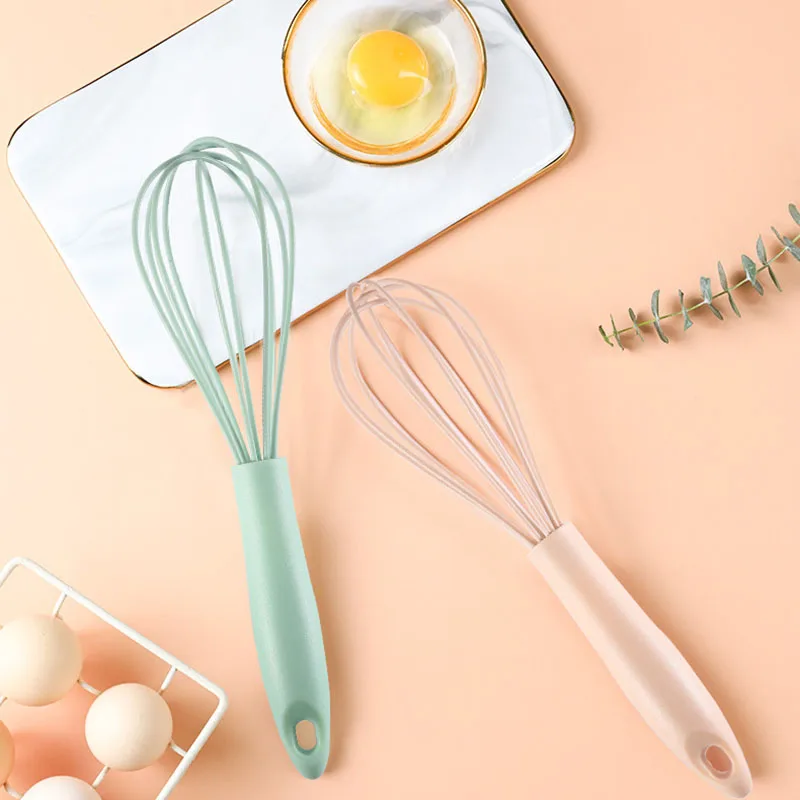 

1Pcs Multipurpose for Whisk PP Handle Kitchen Utensil S/L Egg Beater 2Colors Non-slip Manual