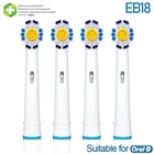 Сменные насадки для электрической зубной щетки Oral-B Advance PowerPro Health EB-18P, 4 шт.