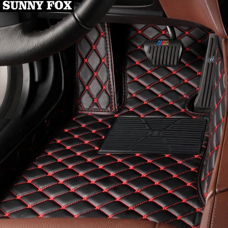 Sunny Fox автомобильные коврики для BMW 3/4/6/7 серии GT M3 X1 X3 X4 X5 X6 Z4 5D авто-Стайлинг любую
