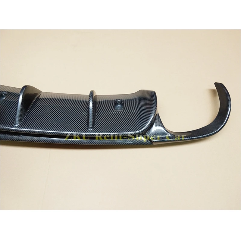 Диффузор заднего бампера VRS Style из настоящего углеродного волокна для моделей