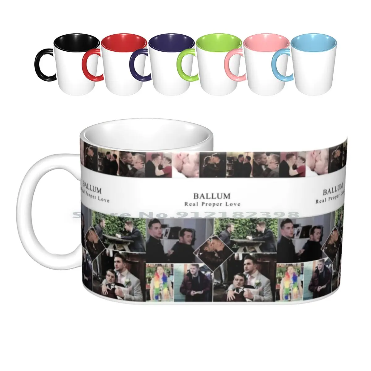 

Real Proper Love Ceramic Mugs Coffee Cups Milk Tea Mug Ballum Ben Mitchell Callum Highway Creative Trending Vintage Gift Bottle