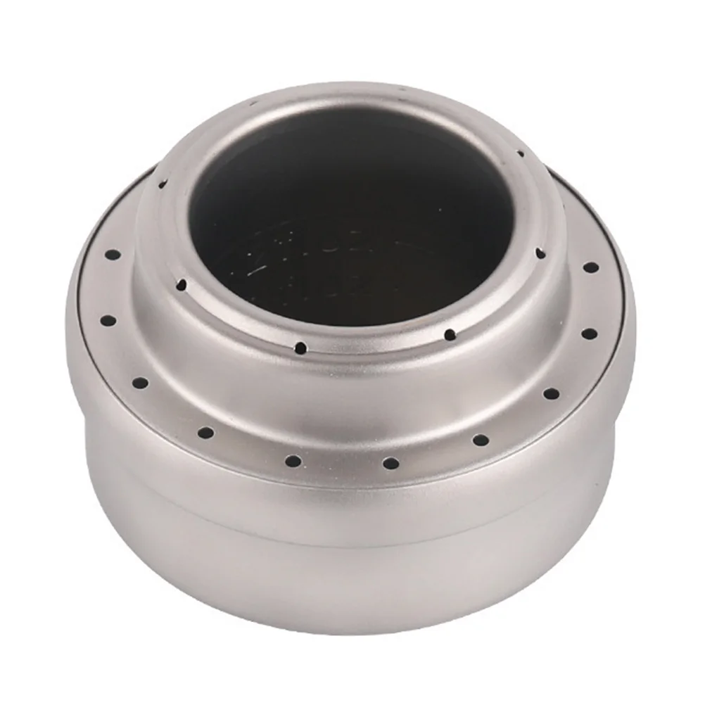 

Новинка, миниатюрная спиртовая плита из чистого титана, уличная плита для кемпинга, портативная походная плита для пешего туризма, кухонная...