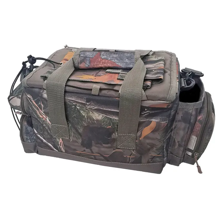 Nylon Tactical Case Bag Tool Shoulder Pack Sniper Camo Hunting Blind Bag Outdoor Hunting Pack