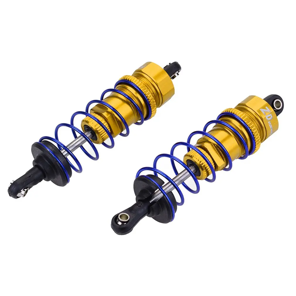 

2PCS 92/105MM RC Alloy Front/Rear Oil Filled Shock Absorber Adjustable for ZD Racing 7358 1/10 RC Car Buggy Truggy Truck