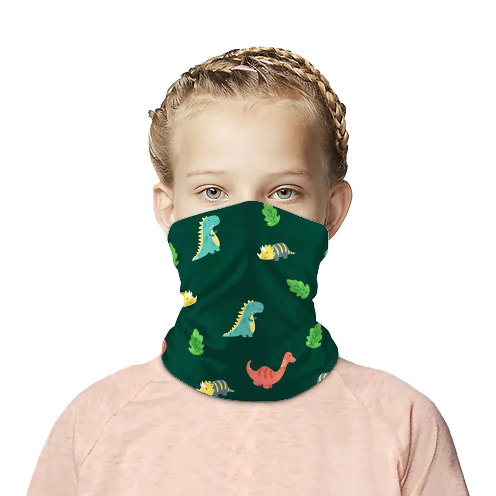 

Multipurpose Mask Neck Gaiter Warm Elastic Face Mask For Children Neck Warmer Half Face Scarves Masque Enfant