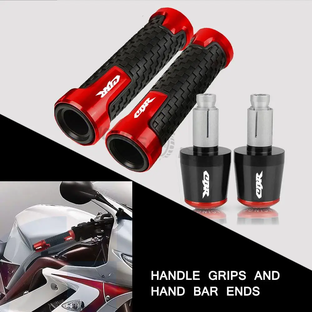 

CB Motorcycle CBR125R handle grips handlebar Handle Bar End Cap For HONDA CBR125RR CBR150R CBR250R CBR300R CBR400 CBR500R CBR600