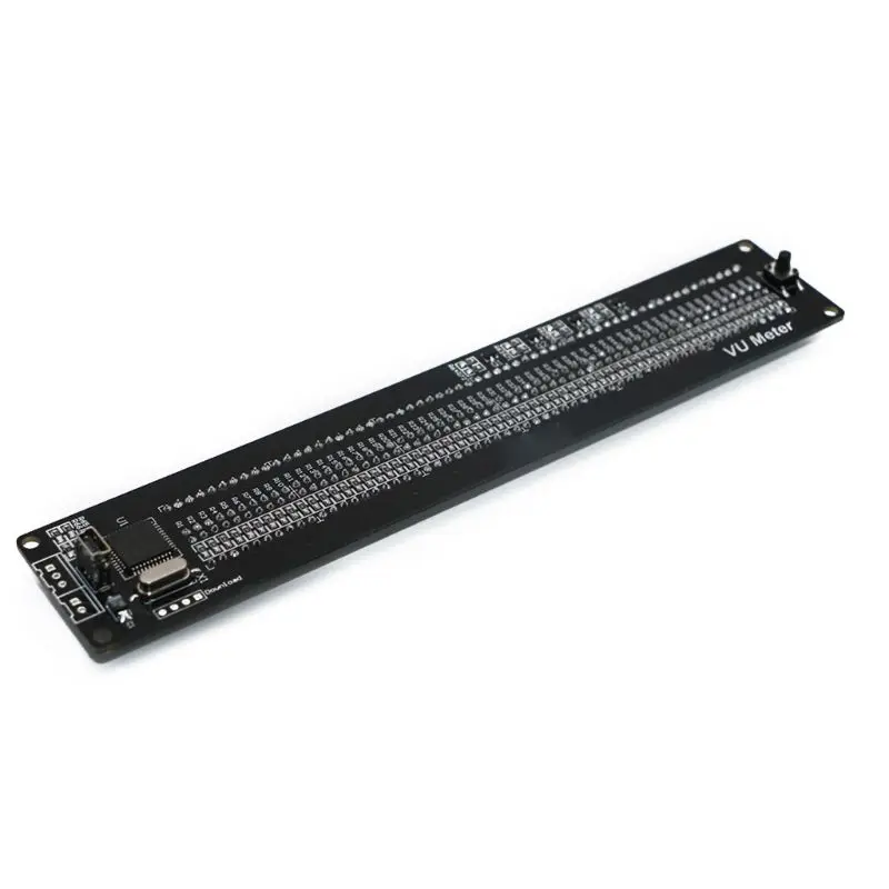 

AS60 Dual Channel Professional LED Music Spectrum Indicator 60 Level Electronic Volume Display VU Meter Light