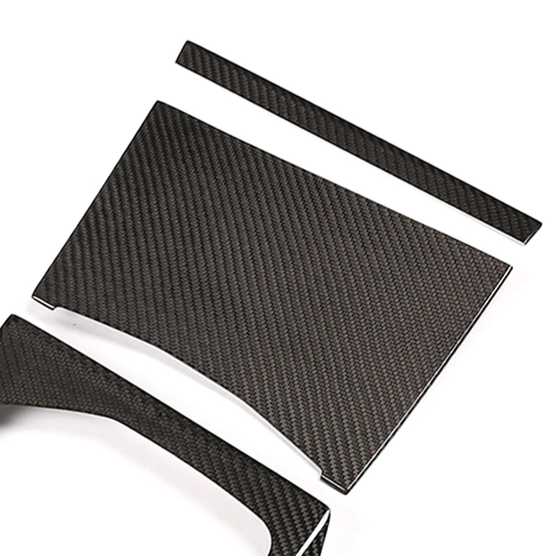 

Car Carbon Fiber Center Console Panel for BMW 3 Series G20 G28 325Li 325I 2020- 3K Car Stickers