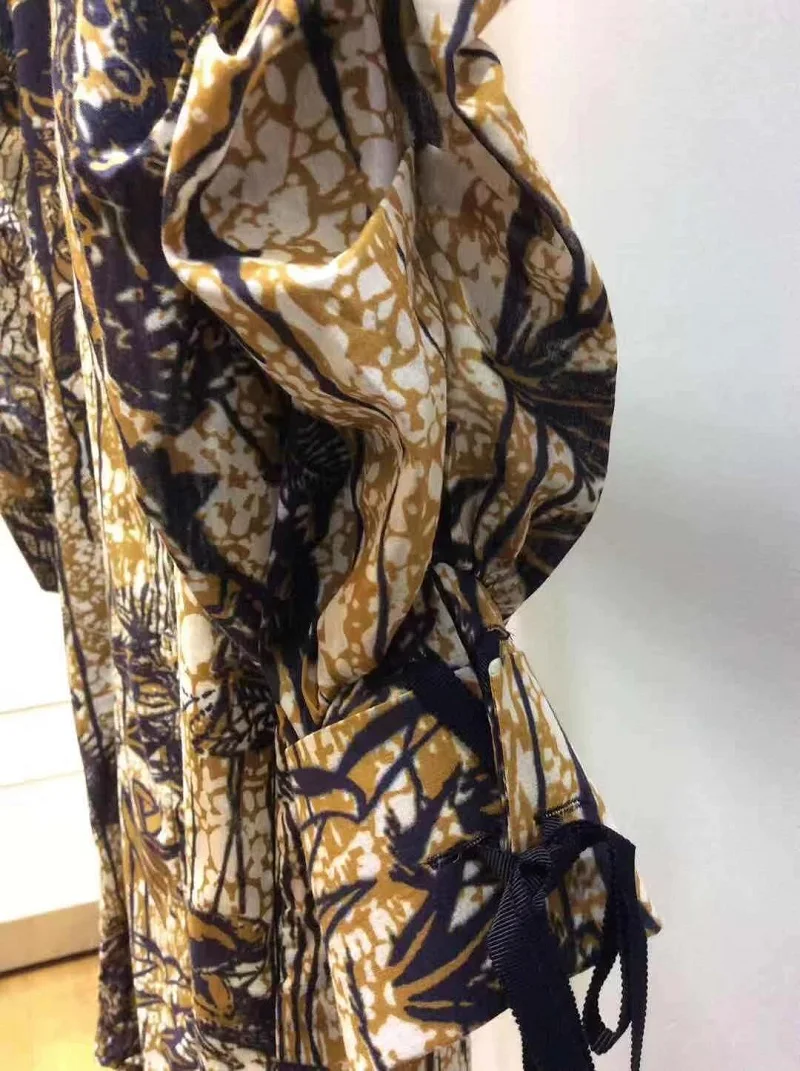 

New Arrival 2020 Spring Summer Women Turn-down Collar Digital Prints Tunic Buttons Up Casual Long Shirt Dress Vintage