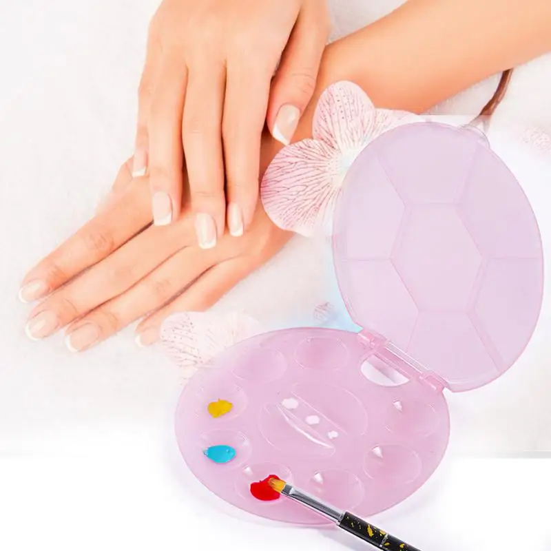 1 шт Nail Art Цвет палитра гель лак для ногтей держатель Краски блюдо DIY Дисплей