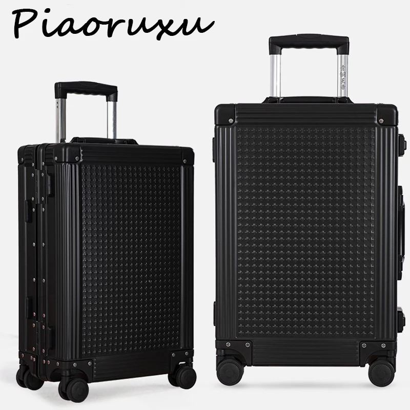 Чемодан на колесиках из алюминиево-магниевого сплава 100% | Багаж и сумки