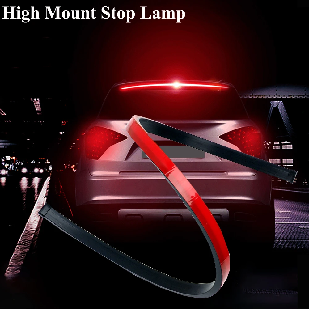 Безопасный Предупреждение светильник тормозной светильник LED High Mount стоп-сигнал для Porsche Cayenne 996 997 995 970 971 911 Macan Panamera DRL полосы светильник