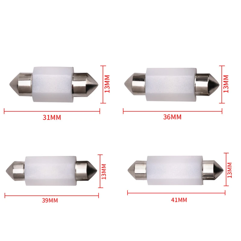 2 шт. 3030 2smd 31 мм 36 39 41 Автомобильный светодиодный светильник для чтения дверных
