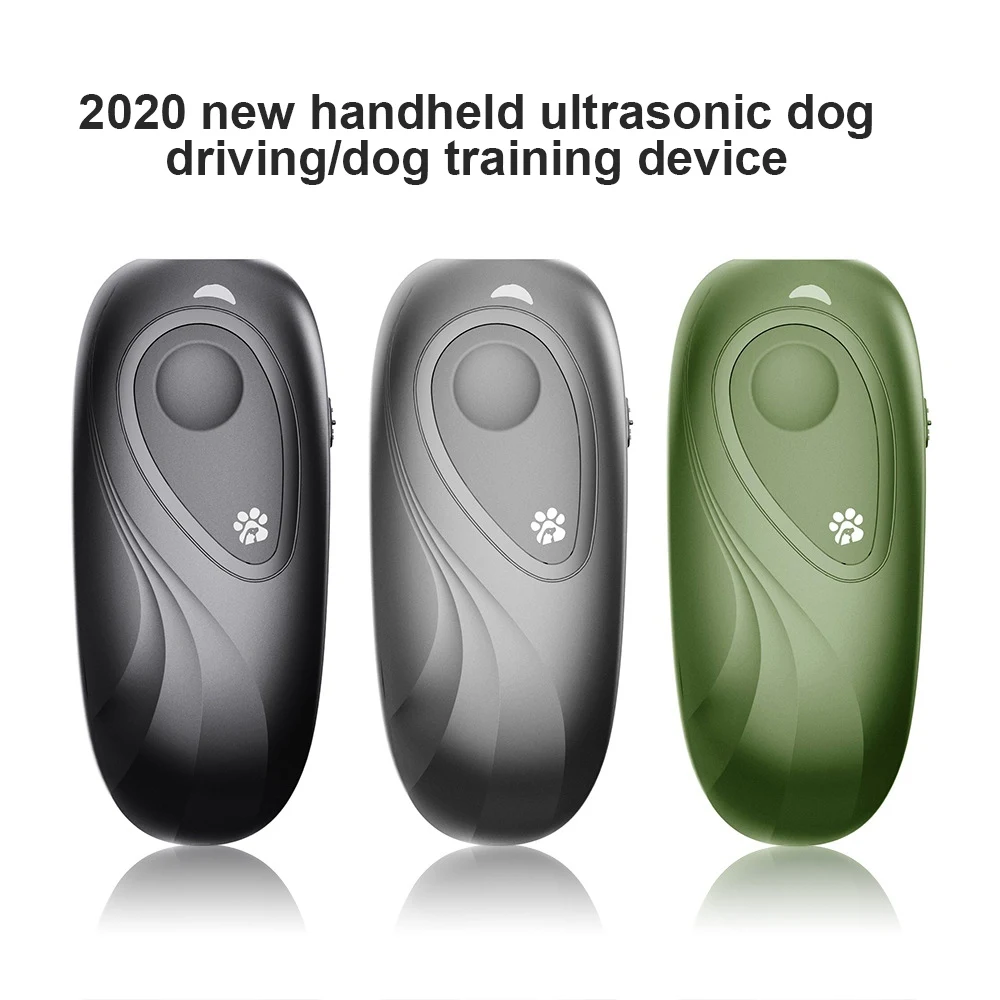 

Pet Dog Ultrasonic Anti Barking Device Handheld Dog Repeller Dog Behavior Training Equip Drive Control Device Bark Deterrents