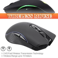 for pc computer laptop 1pc 2 4ghz wireless luminous charging mouse 6 buttons 1600dp ergonomical optical mice pohiks