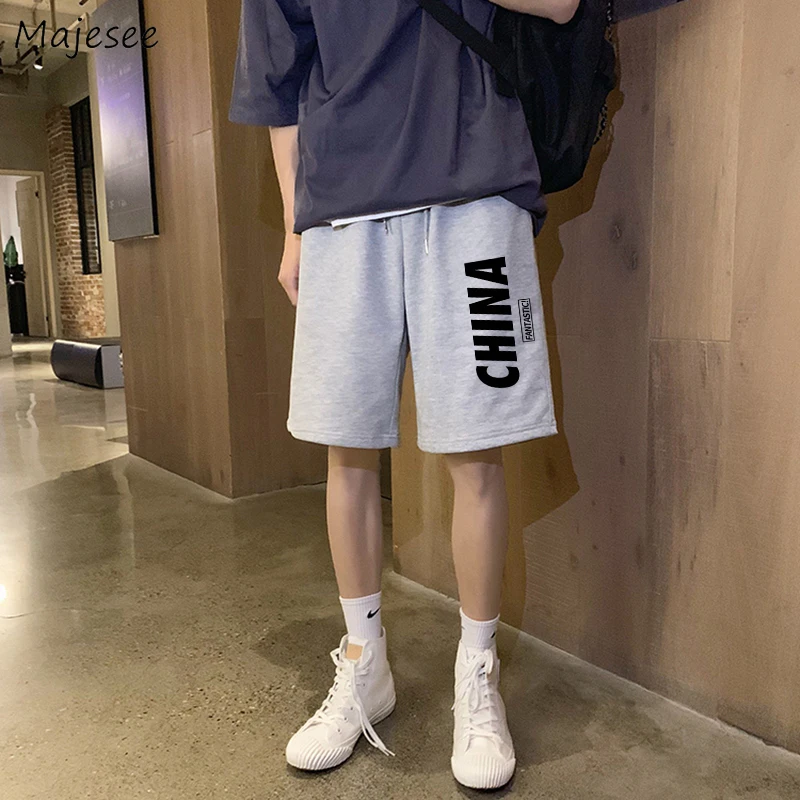 Шорты мужские пляжные для бега универсальные Прямые повседневные штаны с