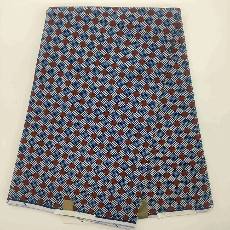 

6 Yards Mitex Wax Print/ African Fabrics Kitenge/Pagnes/Tissues Africain/ Lapa/Chitenge HS-131
