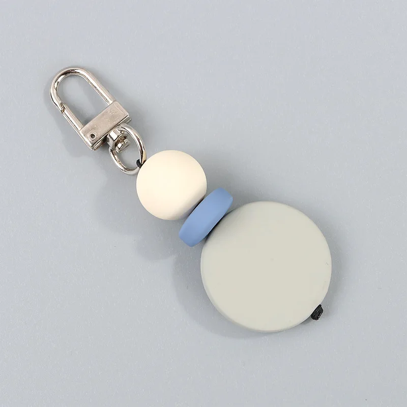 2020 НОВЫЕ геометрические деревянные бусины ручной работы брелок Радуга