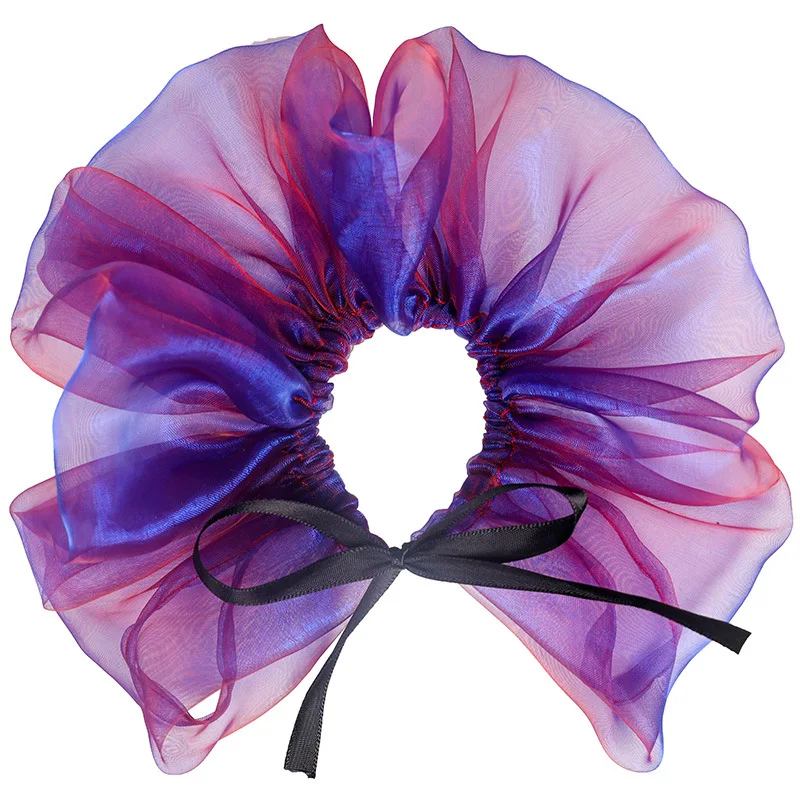 

Halloween Adjustable Pet Organza Bib Pet Costume Collar Pet Scarf Creative Dog Collar Neckerchief for Christmas Party Decor