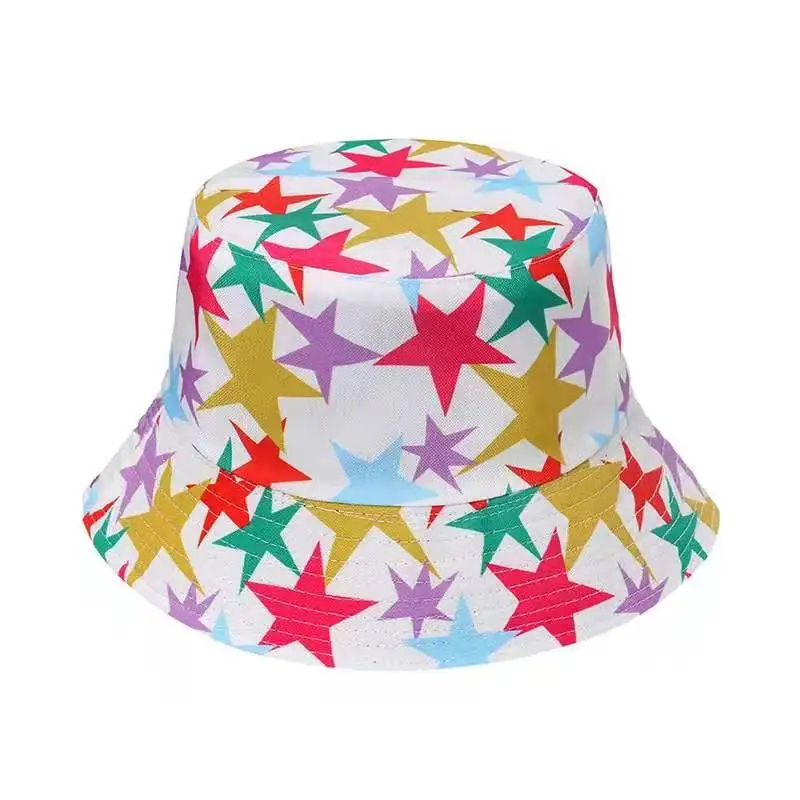 

Шляпа рыбака Двусторонняя женская, модная Панама от солнца в стиле хип-хоп, с винтажным принтом, универсальная, летняя