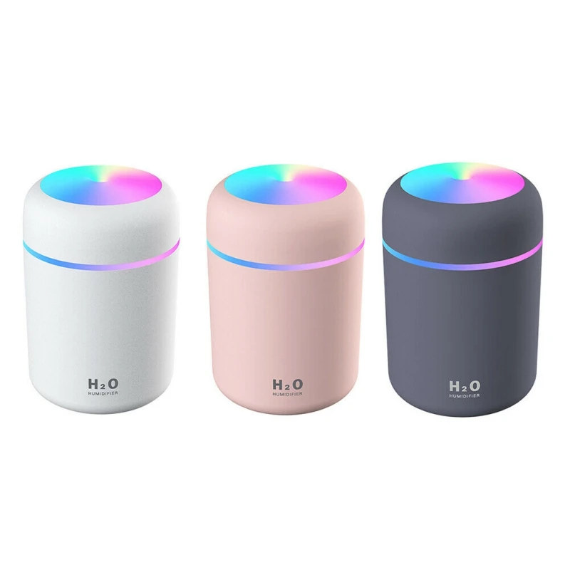 

LED Ultrasonic Air Humidifier Home Mist Maker USB Electric Aromatherapy