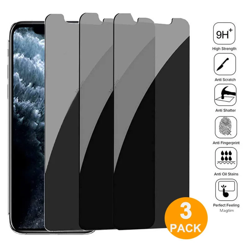 1-3 шт. закаленное защитное стекло для iPhone 13 12 11 Pro Max 12Mini X XS XR SE2020 | Мобильные