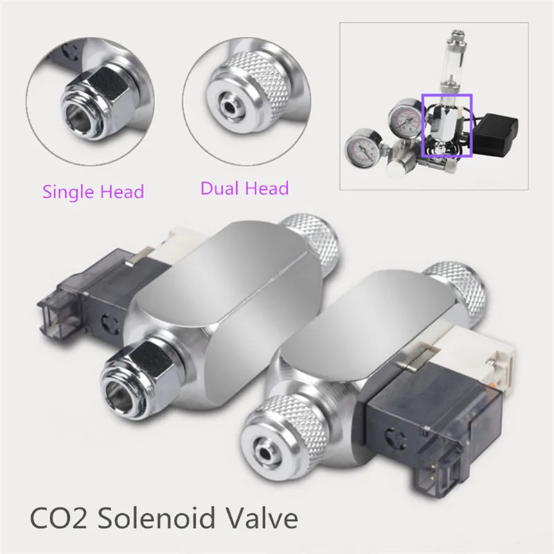 

Магнитный соленоид CO2 для аквариума, одноголовочный клапан с низкой температурой, сброс давления цилиндра, оборудование для снабжения, инст...