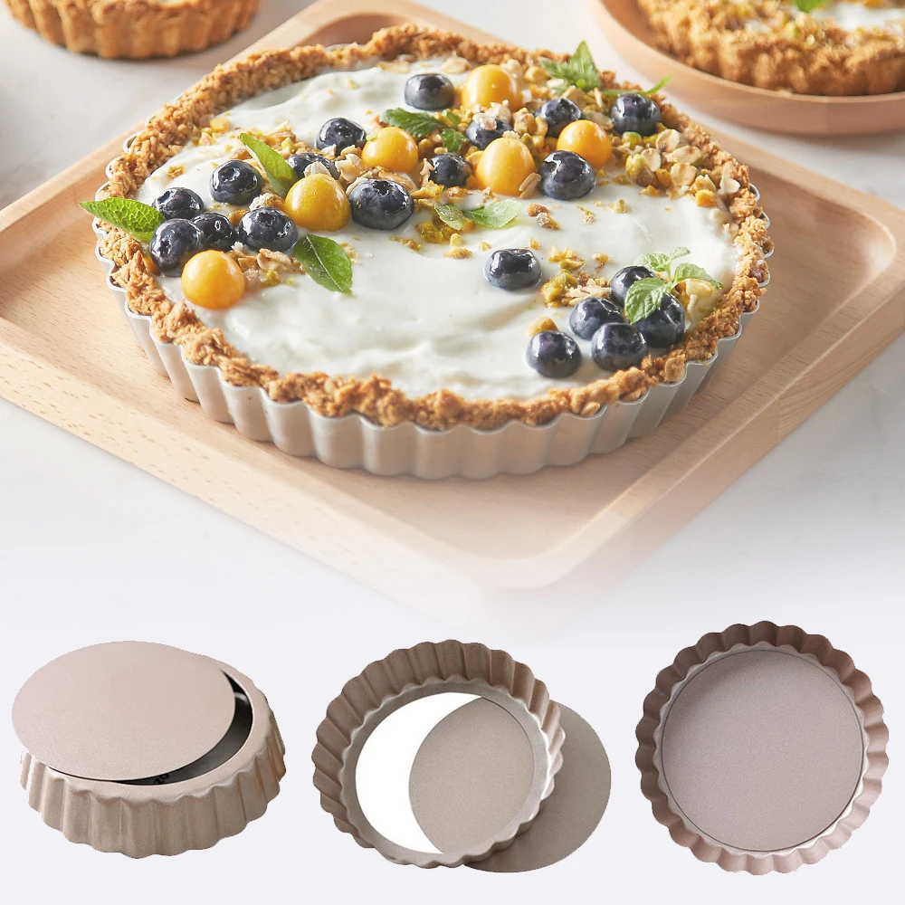 1 шт. 3 5 дюйма практичная мини форма для торта алюминиевая сковорода пирога