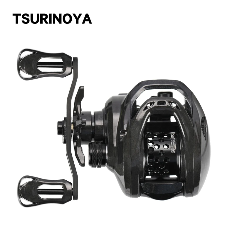 Рыболовная катушка TSURINOYA BFS Ультралегкая для заброса приманки повышенное