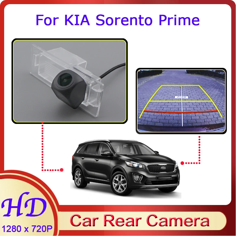 

Автомобильная камера заднего вида «рыбий глаз» для KIA Sorento Prime 2015 ~ 2019, HD выделенная камера заднего вида с функцией ночного видения, резервное ...