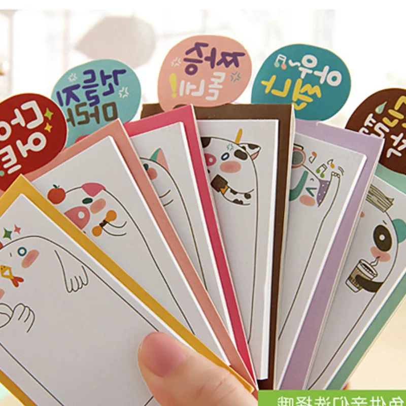 60 pcs Creative Stationery Can Stand Up Family Post N Wholesale kawaii stickers  memo pad sheets