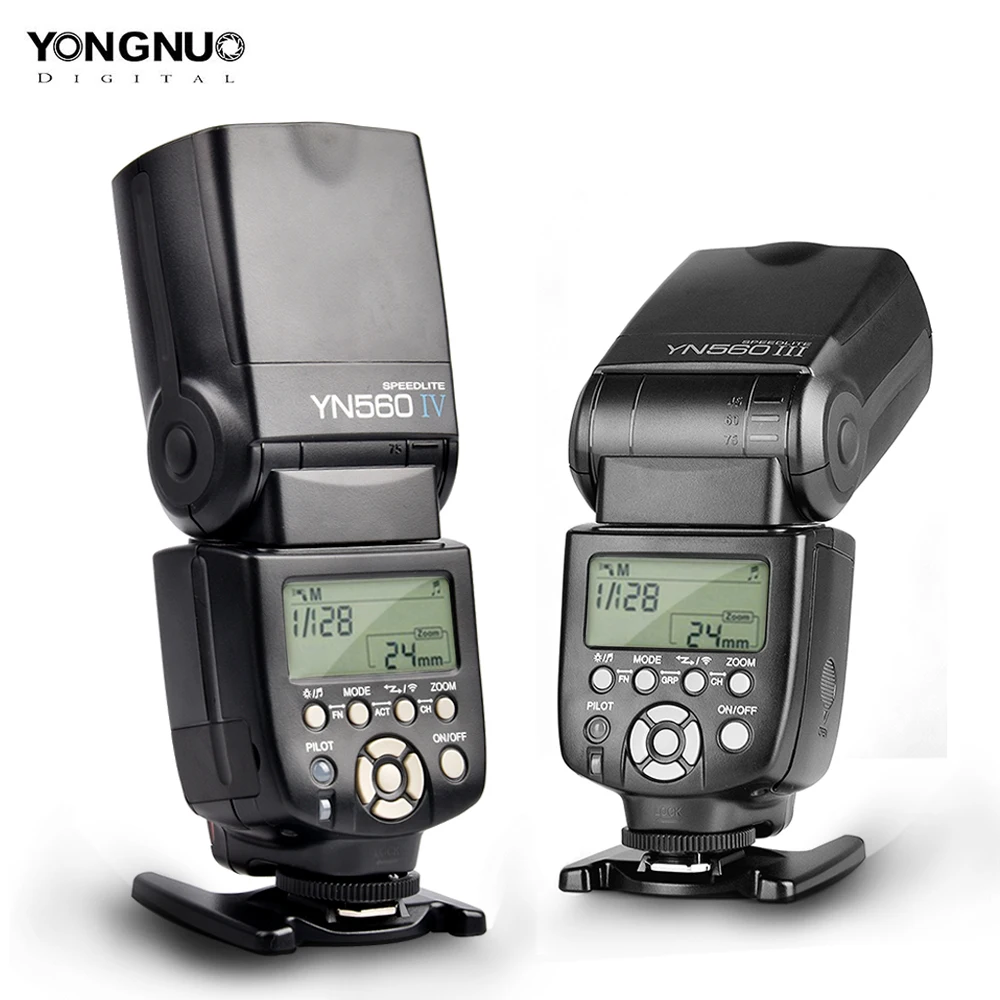Yongnuo YN560 III IV YN560III YN560IV 2 4G Беспроводная вспышка Master & Group Speedlite для камеры Nikon Canon Pentax