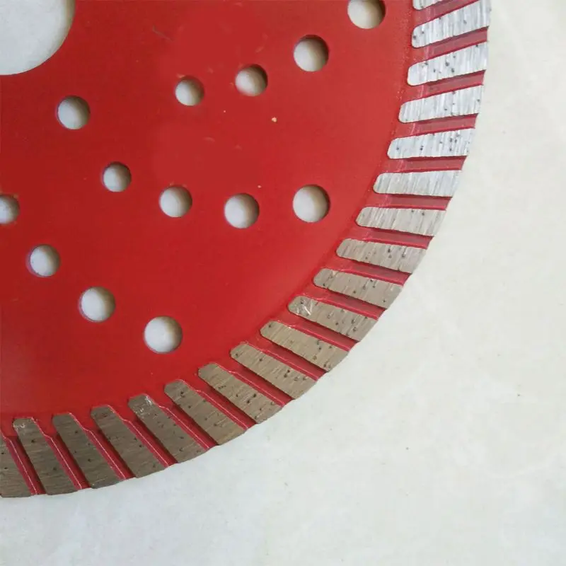 

Porous Diamond Corrugated Saw Blade Circular for Concrete Tile Stone Carbide Turbo DIY Gadget Used for Cutting Ceramics Concrete