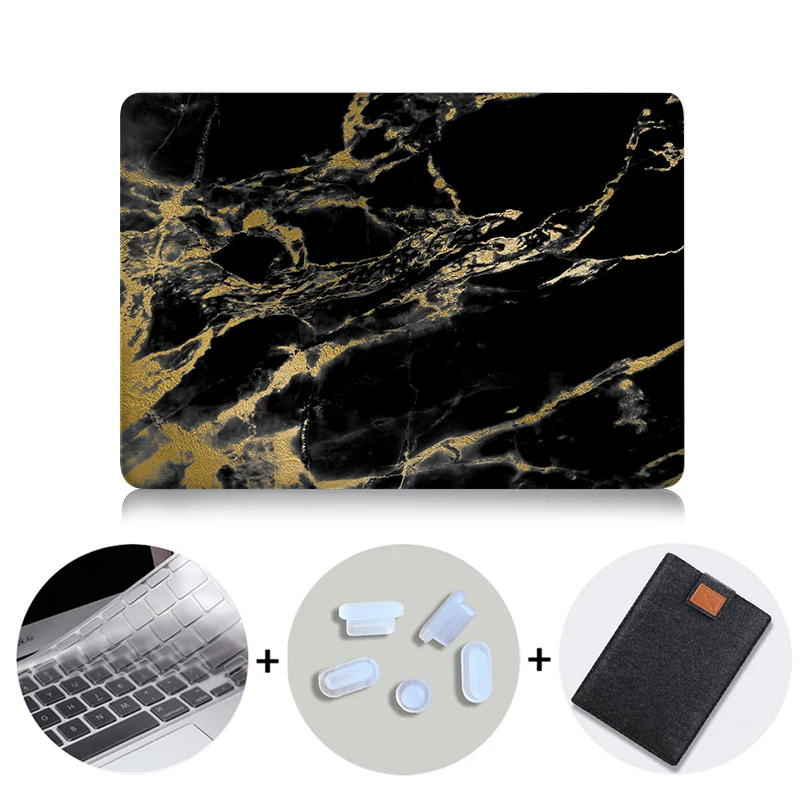MTT Жесткий Чехол для ноутбука Macbook Air Pro retina 11 12 13 15 мраморный чехол для Mac book 13,3 дюймов с сенсорной панелью - Цвет: MB03