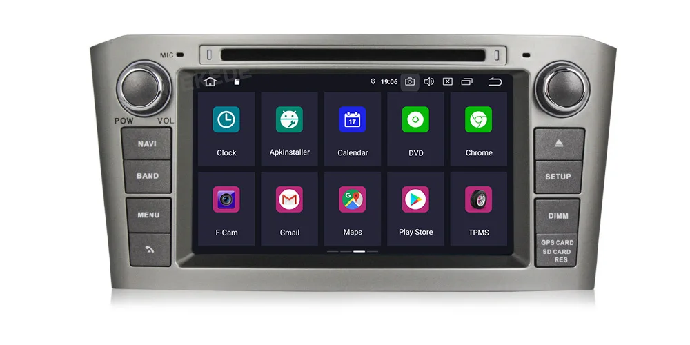 MEKEDE PX5 4G ram Android 9,0 Автомобильный DVD стерео Авто радио мультимедиа головное устройство для Toyota Avensis/T25 2003-2008 wifi RDS gps