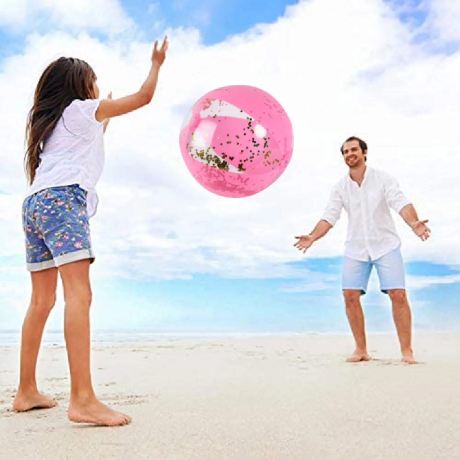 Надувной пляжный мяч для взрослых Летние Водные Игрушки спорта на открытом