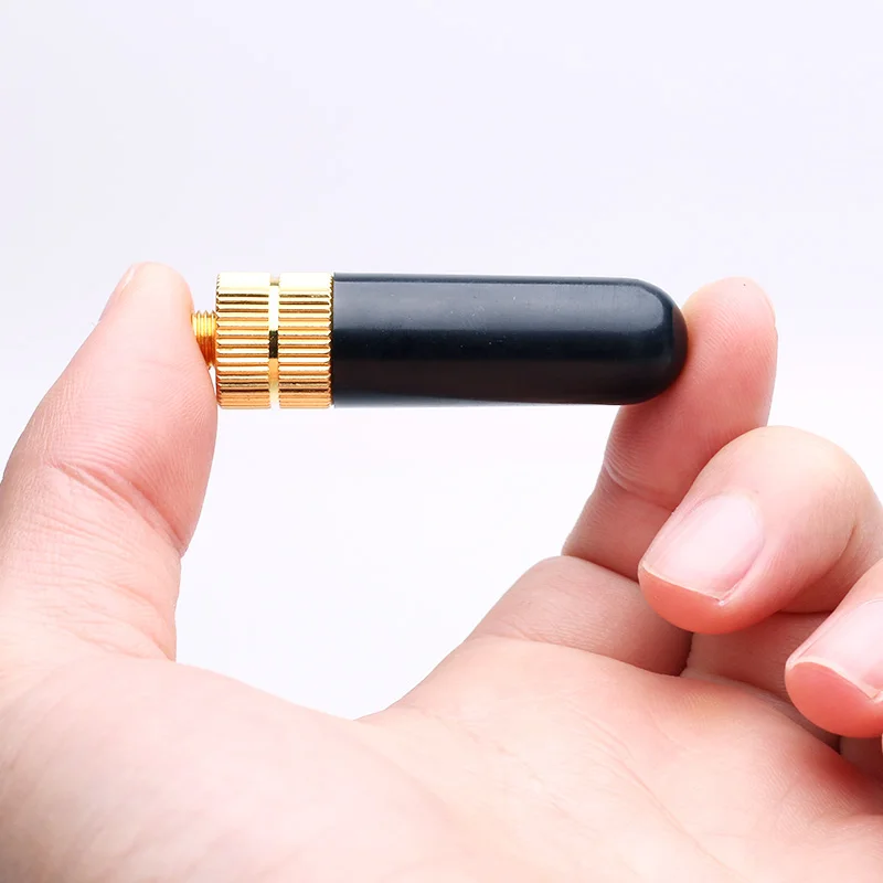 1pcs srh805s 5cm short antenna sma female vhf uhf for baofeng uv 5r bf 888s for kenwood two way radio walkie talkie accessories free global shipping