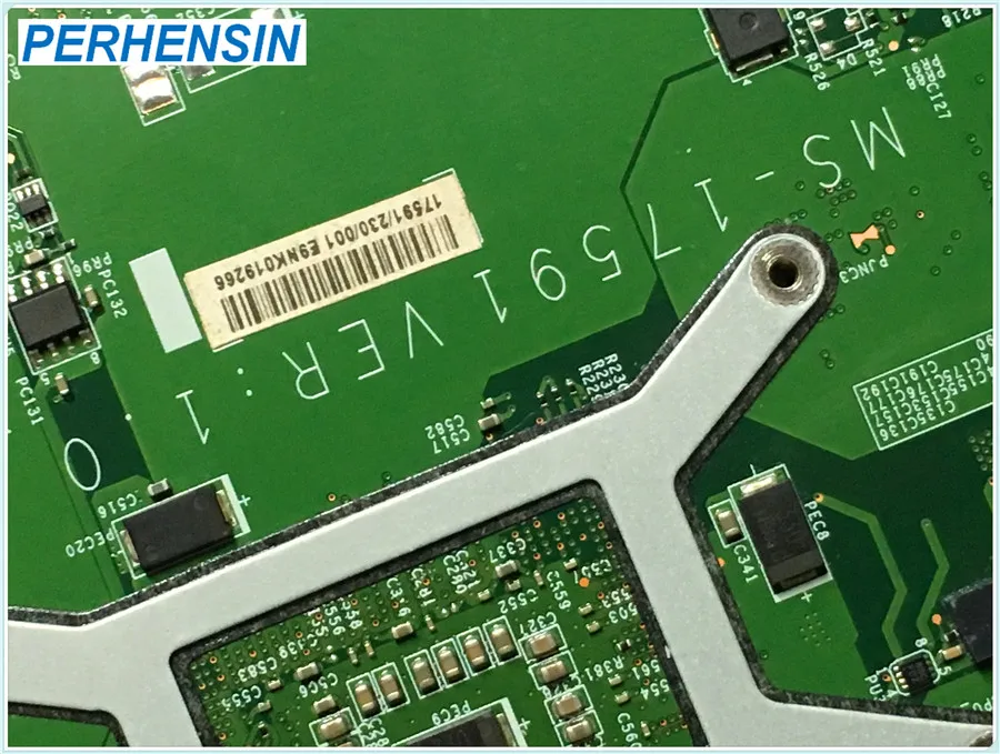 MS-17591 для материнской платы ноутбука MSI GE70 SR1Q0 I5 4210 GTX 860M MS-1759 100% отлично работает |