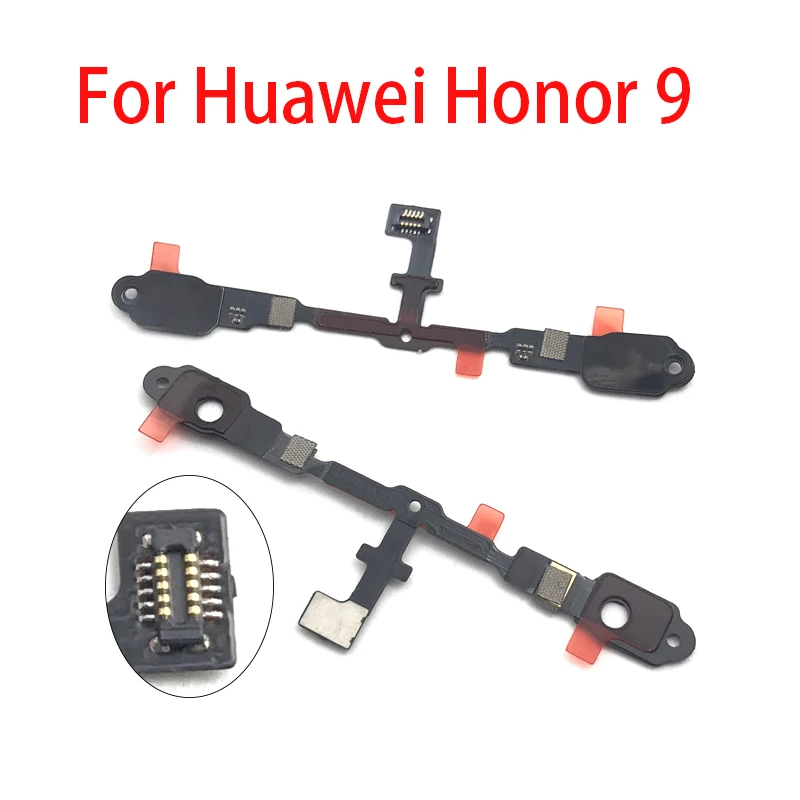 

Fingerprint Sensor Menu Return Key Home Button Connector Flex Cable For Huawei Honor 9 Honor9 High Quality