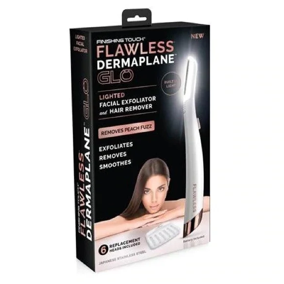 

Flawless Touch Dermaplane Facial Hair Removal And Care Tool 471591627
