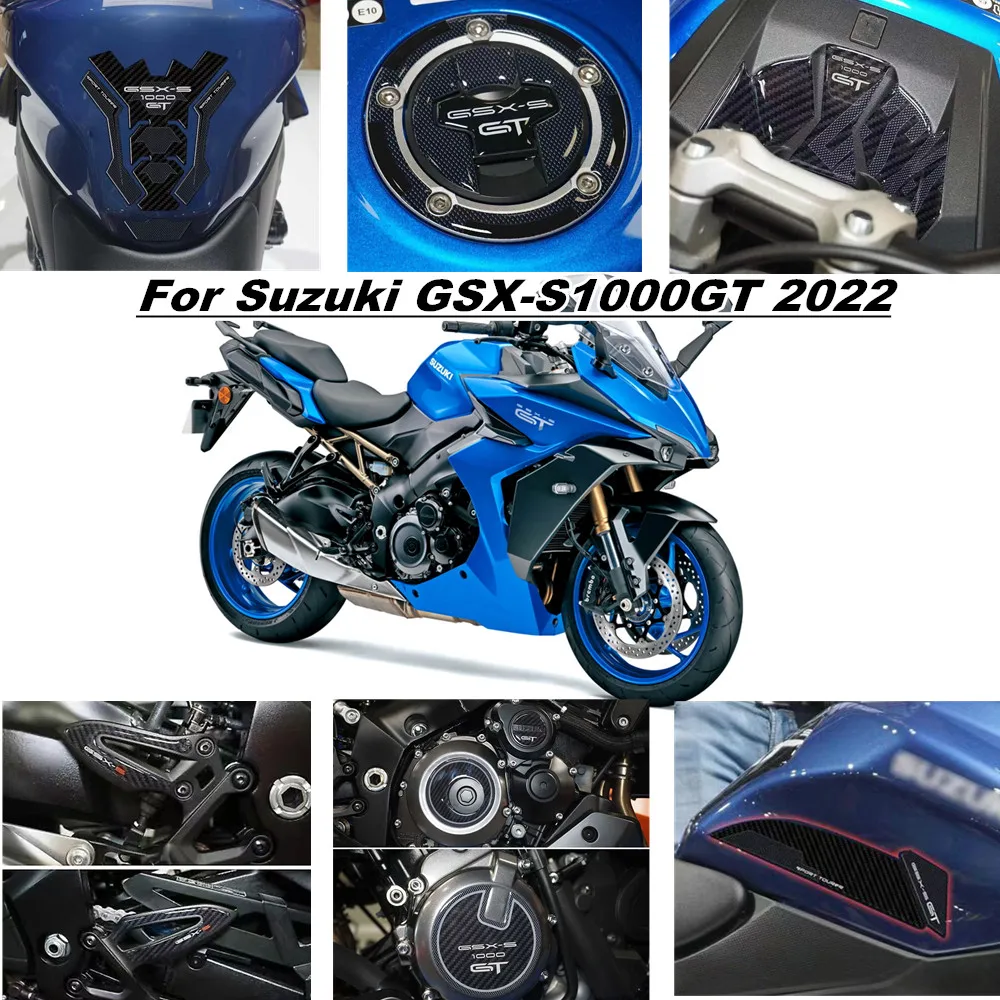 

Новый мотоциклетный 3D стикер топливный бак стикер для Suzuki GSX-S1000GT GSX S1000 GT gsx s1000gt 2022 Полный автомобильный стикер