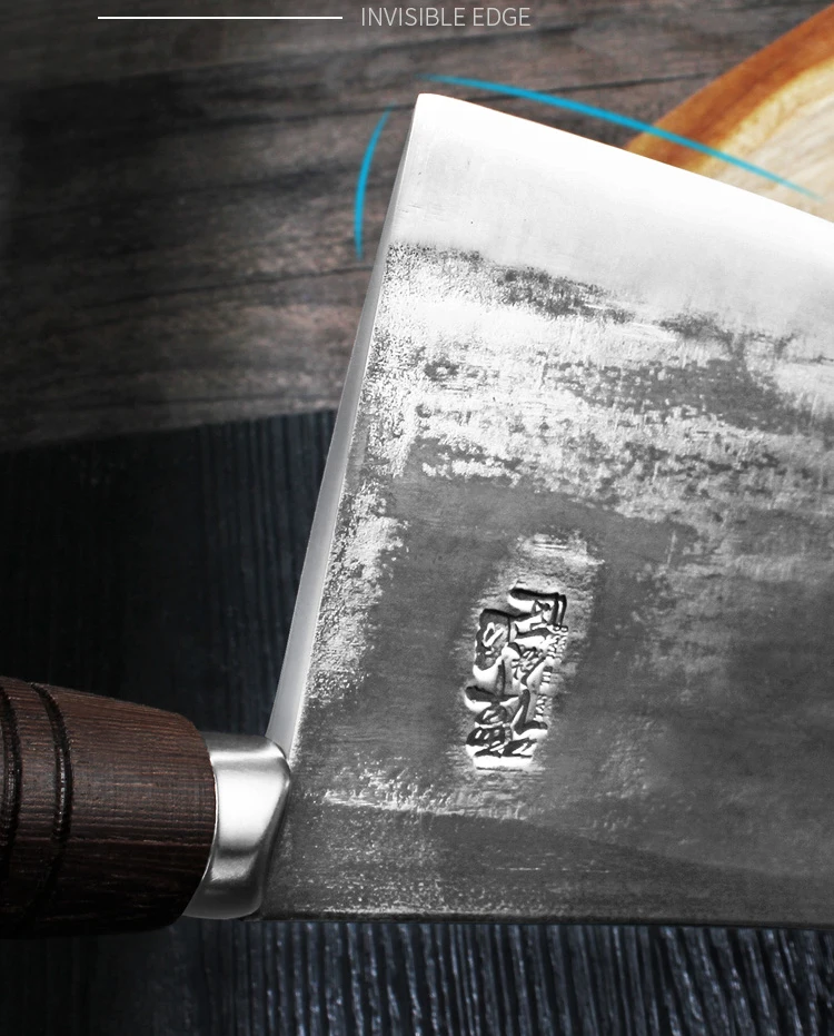 Кованые Ножи ручной работы бытовой нож для измельчения костей специальный |