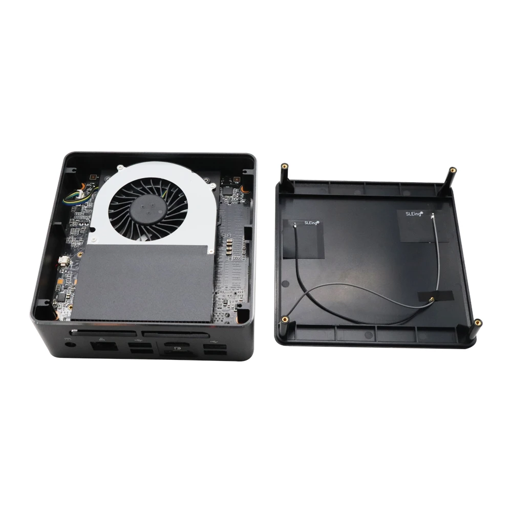 Verkaufen Mini PC AMD Ryzen5 3550H 2500U 2200U Vega 8 Grafiken Windows10 NVME SSD DP HDMI 2,0 Typ-C Unterstützung 4K HDR Desktop-Gaming-Computer