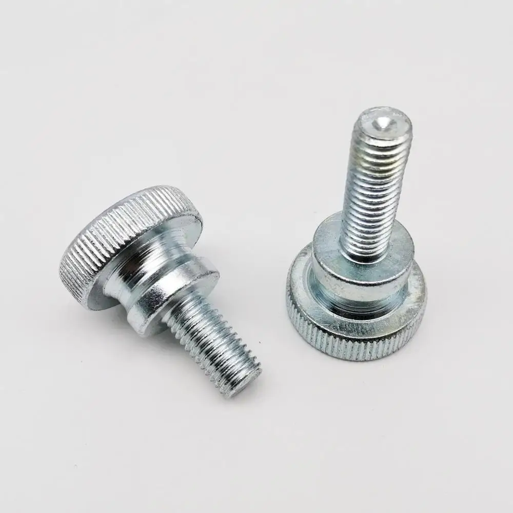 

1/5pc M3 M4 M5 M6 M8 M10 DIN464 GB834 Knurl High Step Head Hand Tighten Thumb Screw Curtain Wall Glass Lock Thumbscrew Adjust