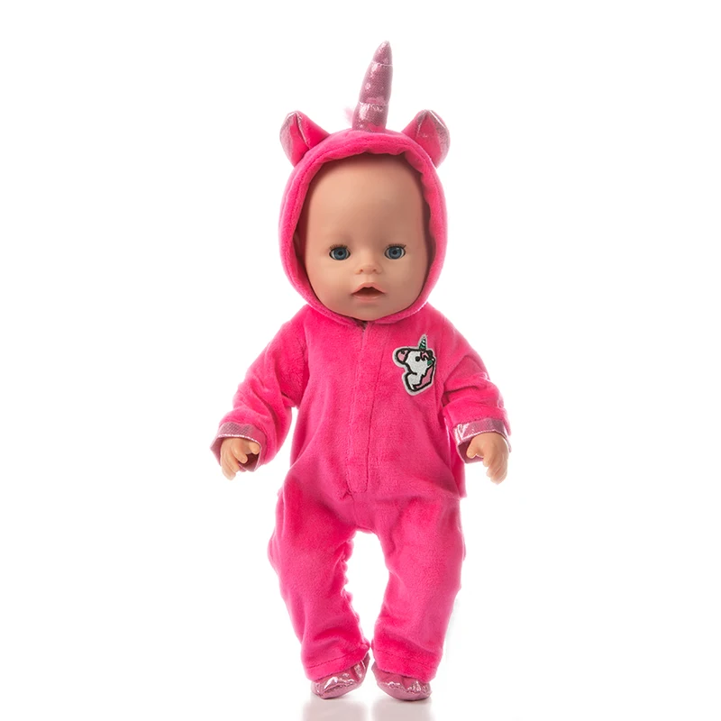 Подходит 17 дюймов для новорожденных куклы одежда аксессуары 43 см ухода за