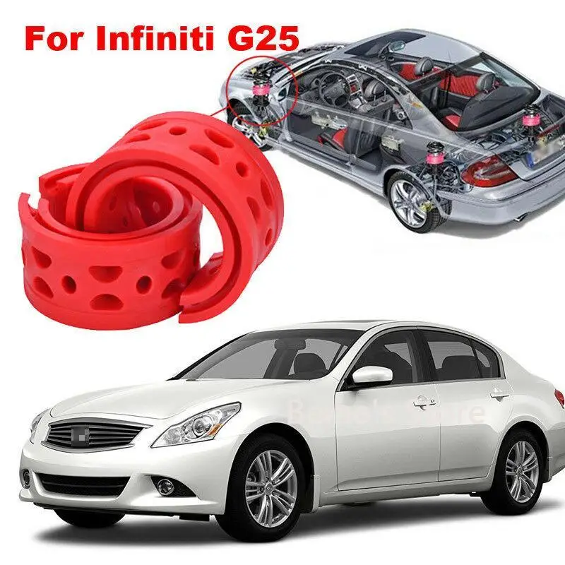 

For Infiniti G25 Shock Absorber Spring Bumper Power Cushion Buffer 2pcs Front