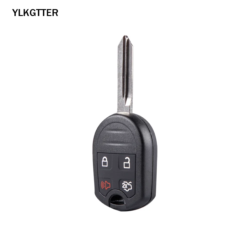 YLKGTTER 4 Button Remote Key for Ford Mustan Explorer Edge Escape Expedition Flex Fusion Taurus with 315MHz Chip 4D63 80bits | Автомобили